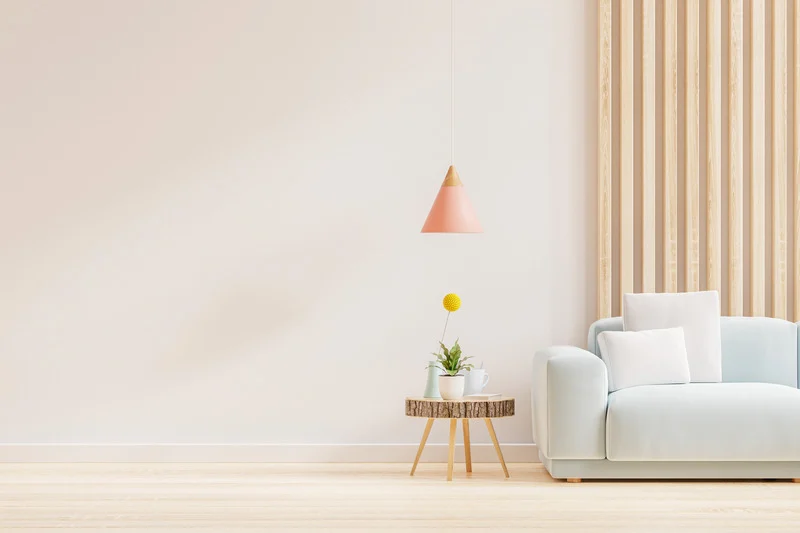 Cozy living room seating area